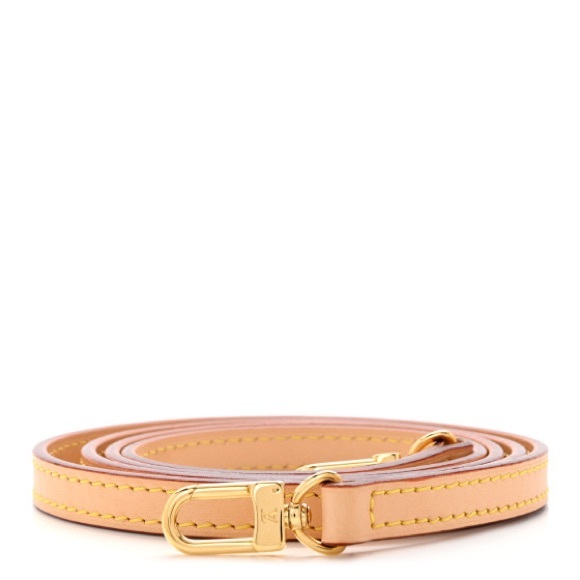 LOUIS VUITTON FAVORITE VACHETTA SHOULDER STRAP - Picture 1 of 13